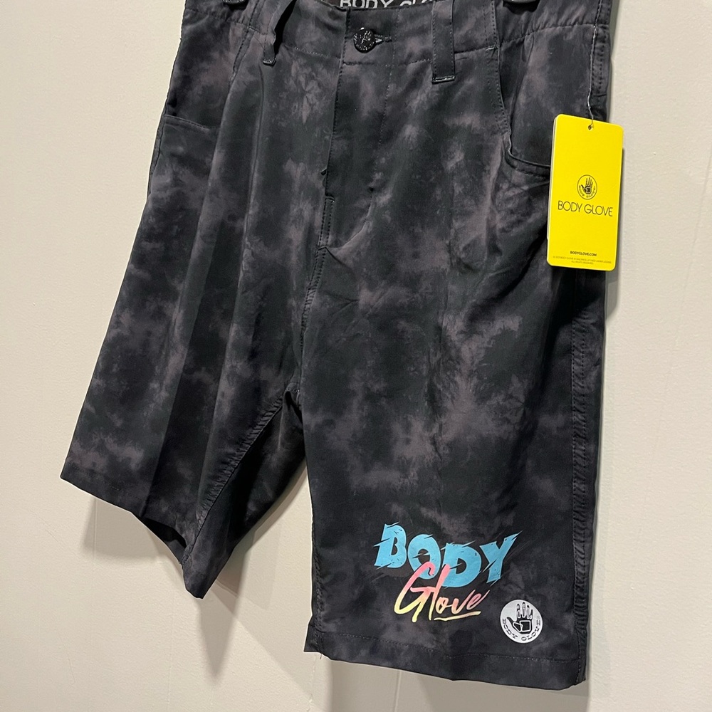 Body Glove Black Tie-Dye Trunks